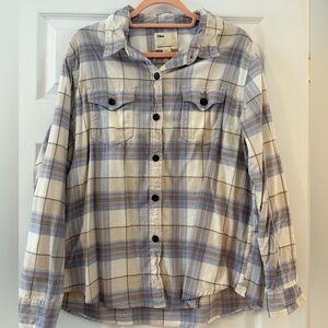 Tilley Blue Plaid Shirt